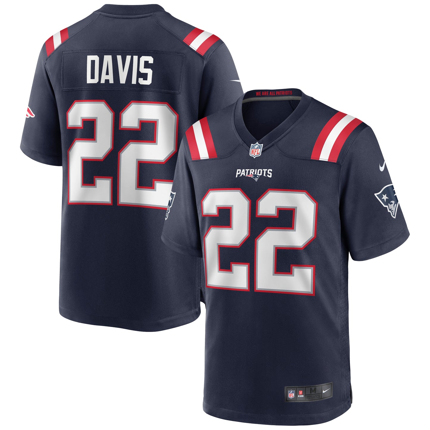 Cody Davis New England Patriots Nike Game Jersey - Navy