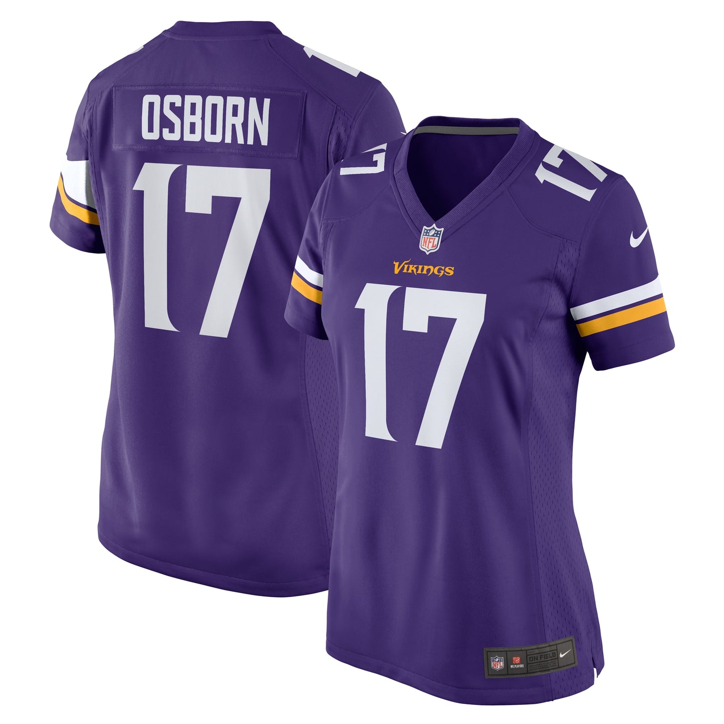 K.J. Osborn Minnesota Vikings Nike Women's Game Jersey - Purple