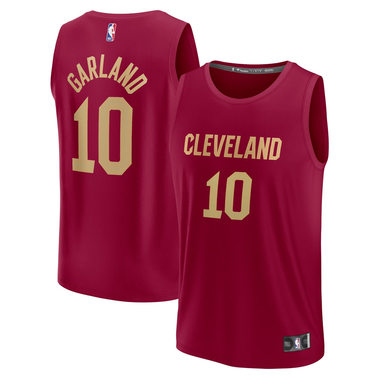 Darius Garland Cleveland Cavaliers Fanatics Branded Youth 2021/22 Fast Break Player Jersey Wine - Icon Edition