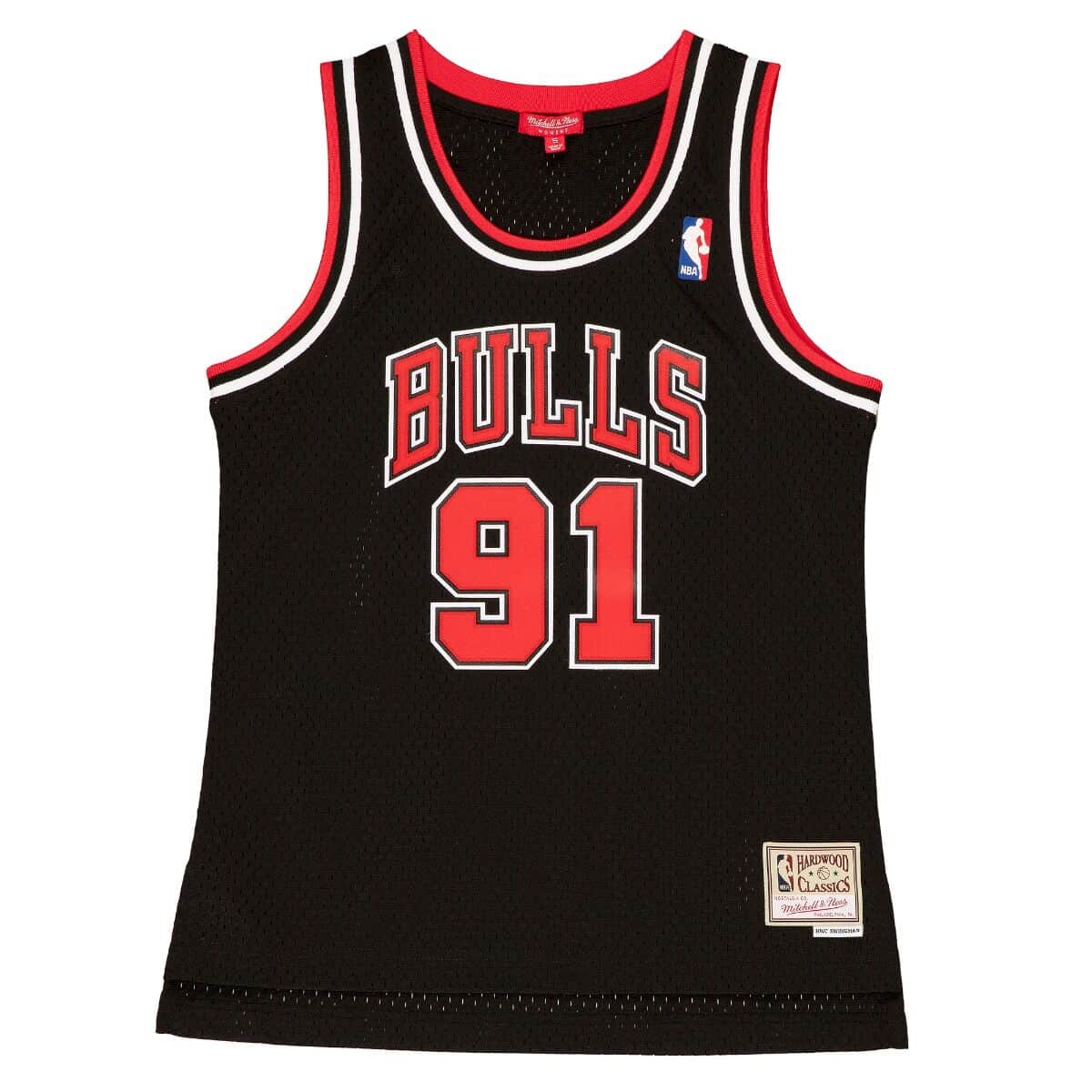 Women's Swingman Dennis Rodman Chicago Bulls 1997-98 Jersey