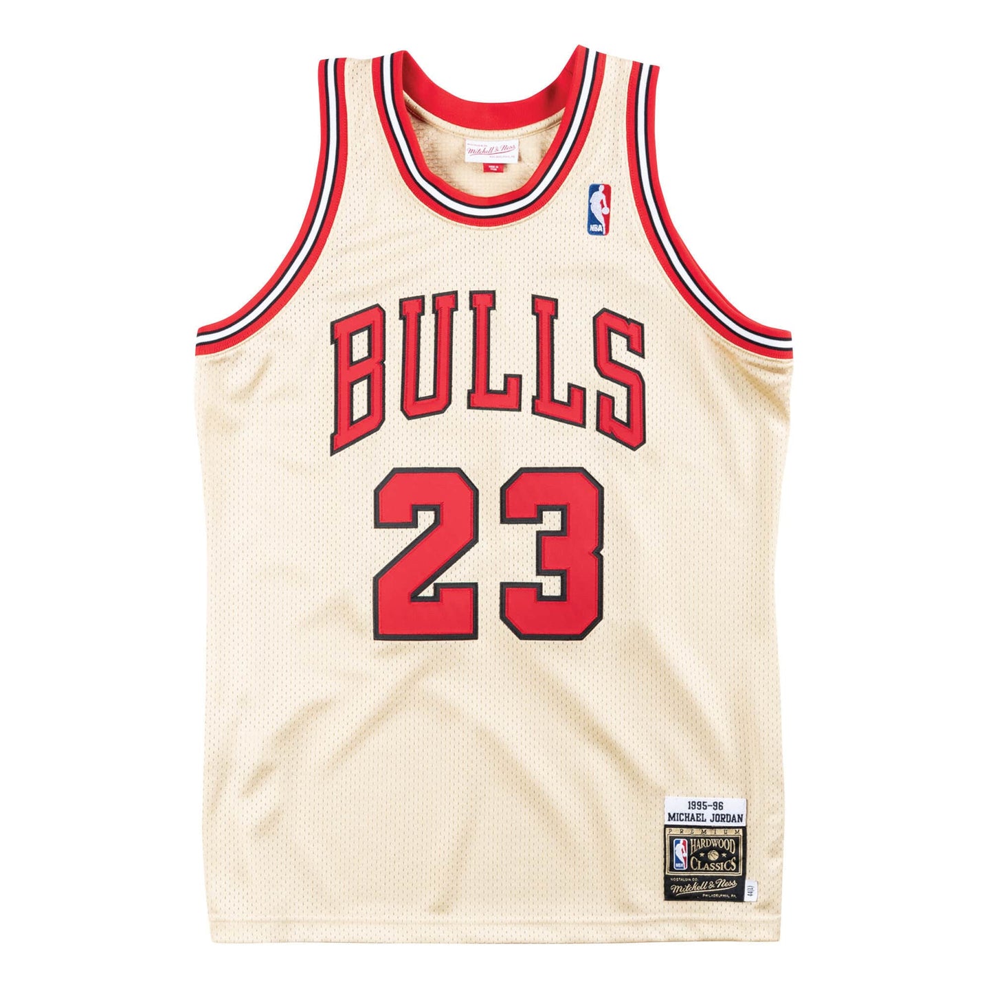 Premium Gold Jersey Chicago Bulls 1995-96 Michael Jordans