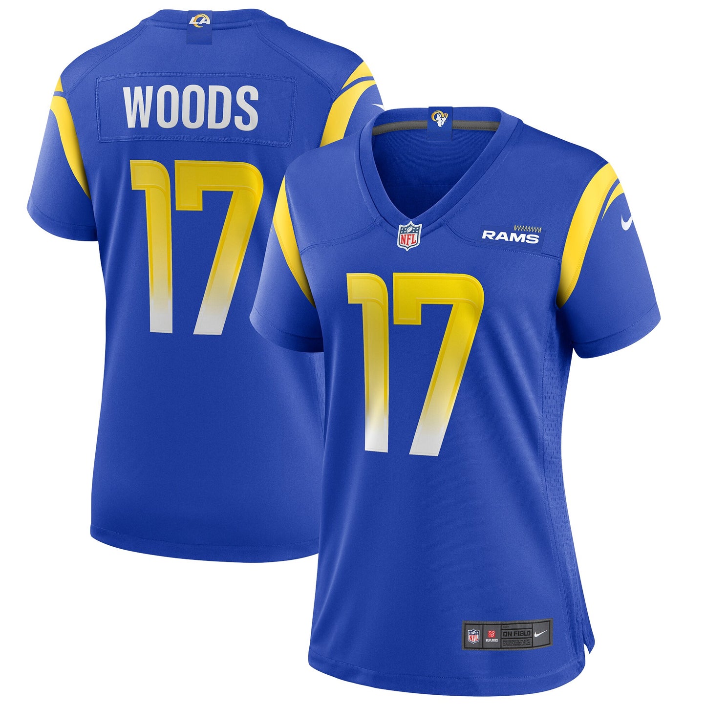 Robert Woods Los Angeles Rams Nike Women's Game Player Jersey - Royal