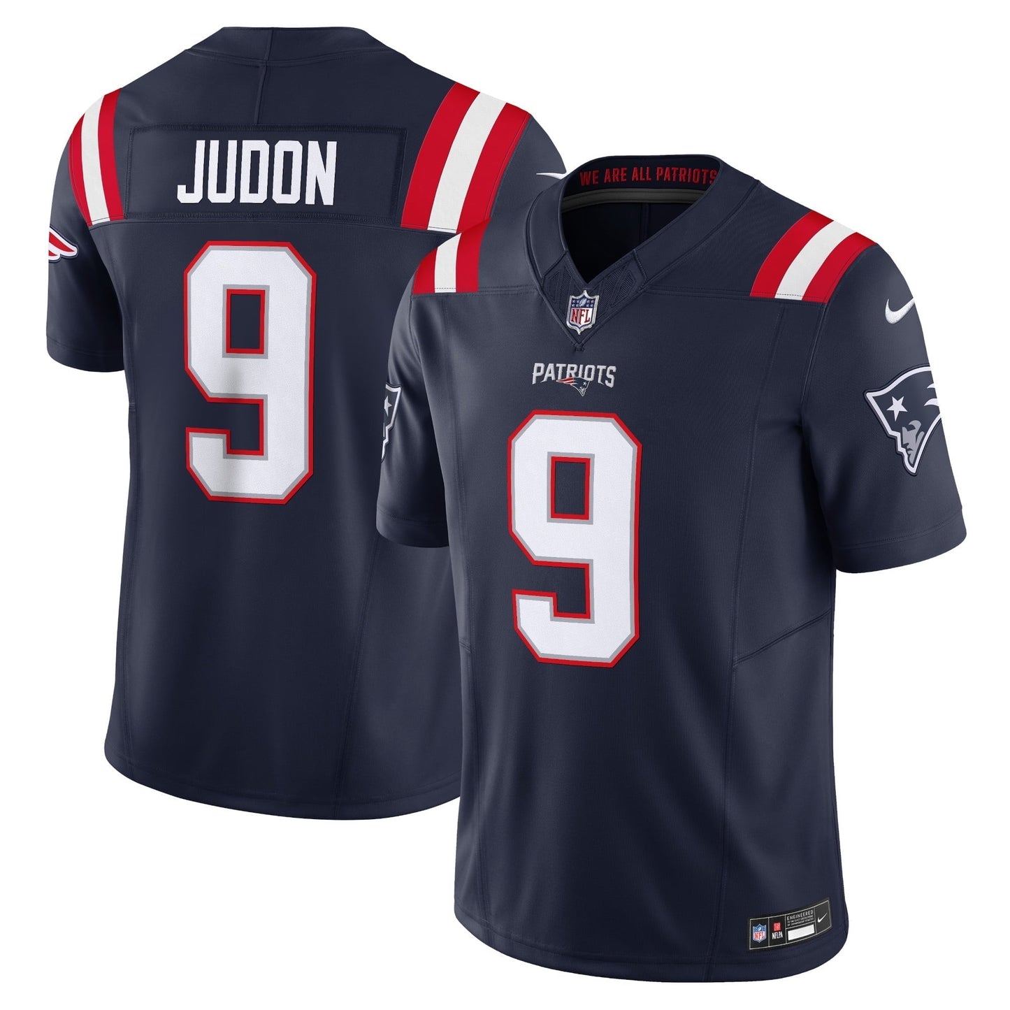 Men's Nike Matthew Judon Navy New England Patriots Vapor F.U.S.E. Limited Jersey