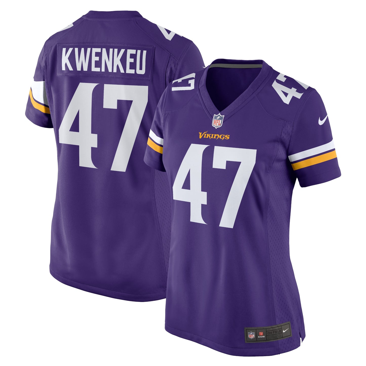 William Kwenkeu Minnesota Vikings Nike Women's Home Game Player Jersey - Purple