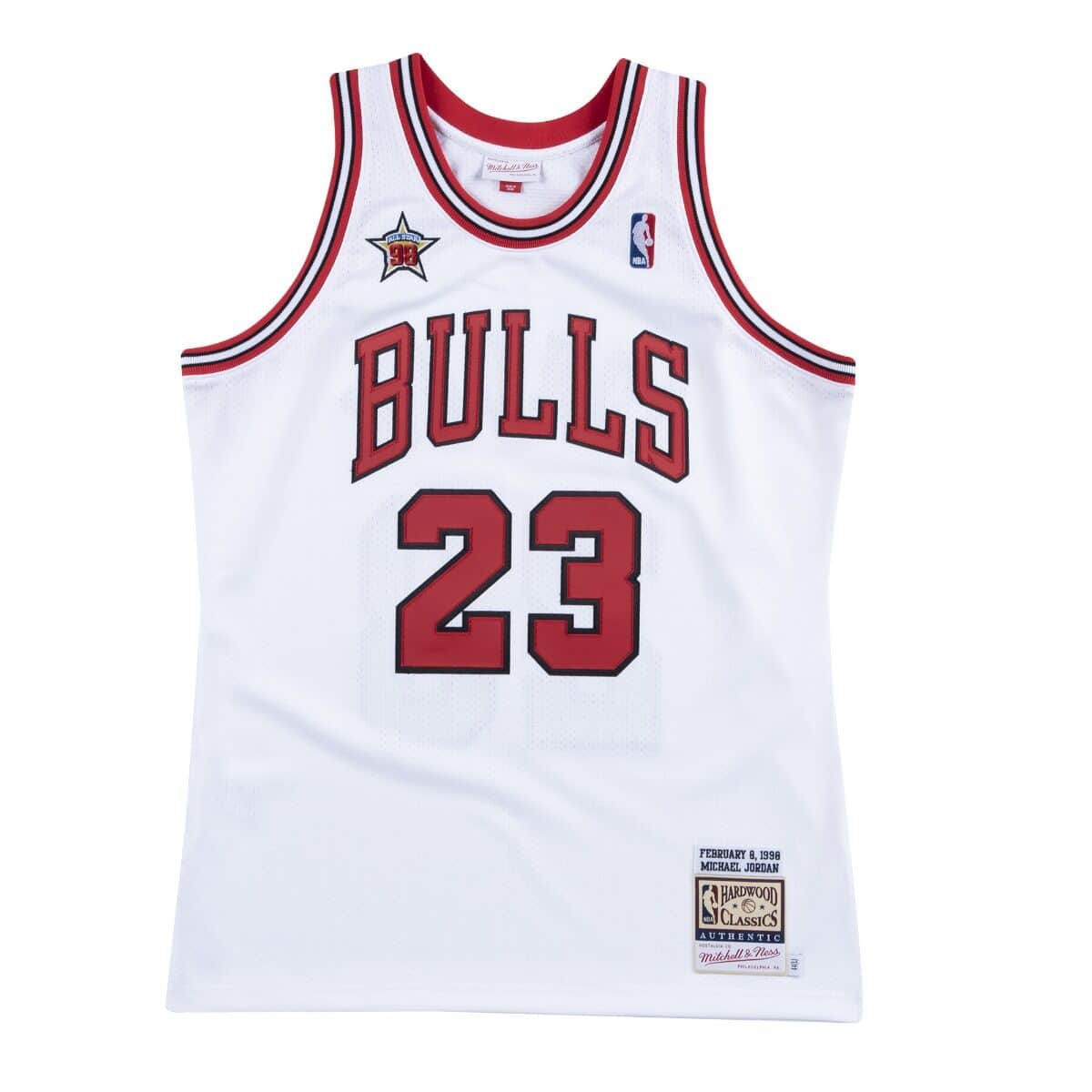 Authentic Michael Jordans Chicago Bulls 1998-99 Jersey