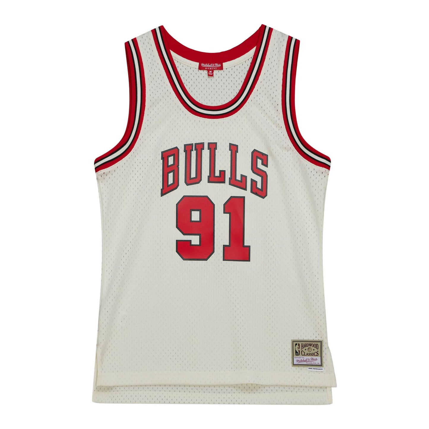 Womens Swingman Dennis Rodman Chicago Bulls 1997-98 Jersey