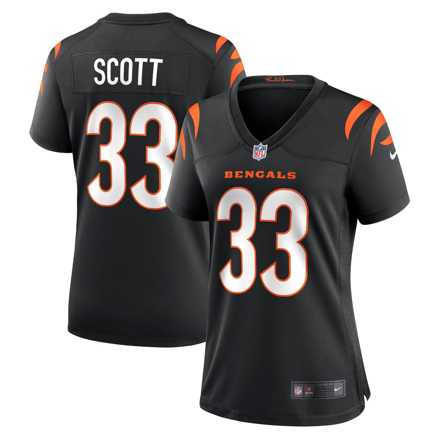 Nick Scott Cincinnati Bengals Nike Women's Game Player Jersey - Black