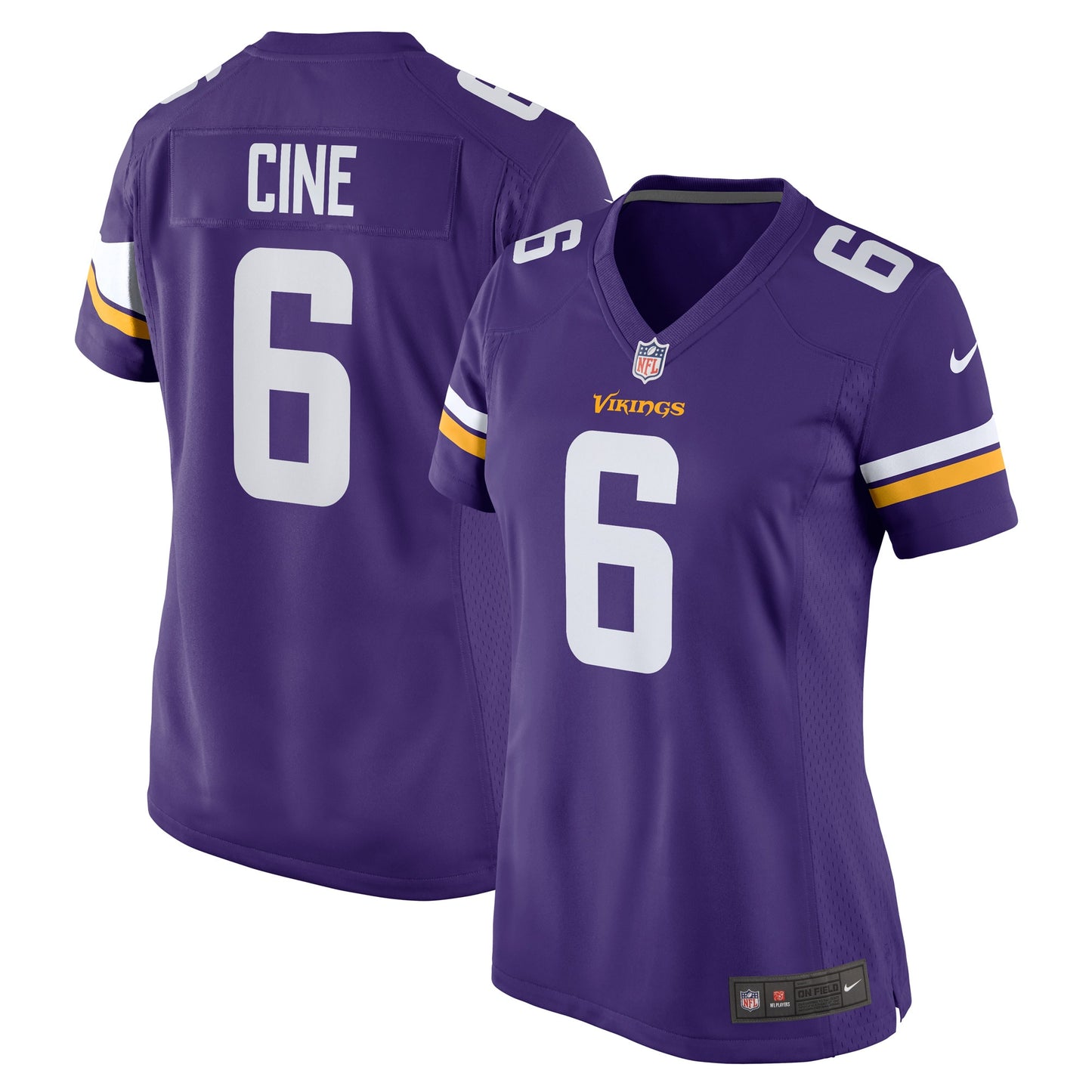 Lewis Cine Minnesota Vikings Nike Women's Game Player Jersey - Purple