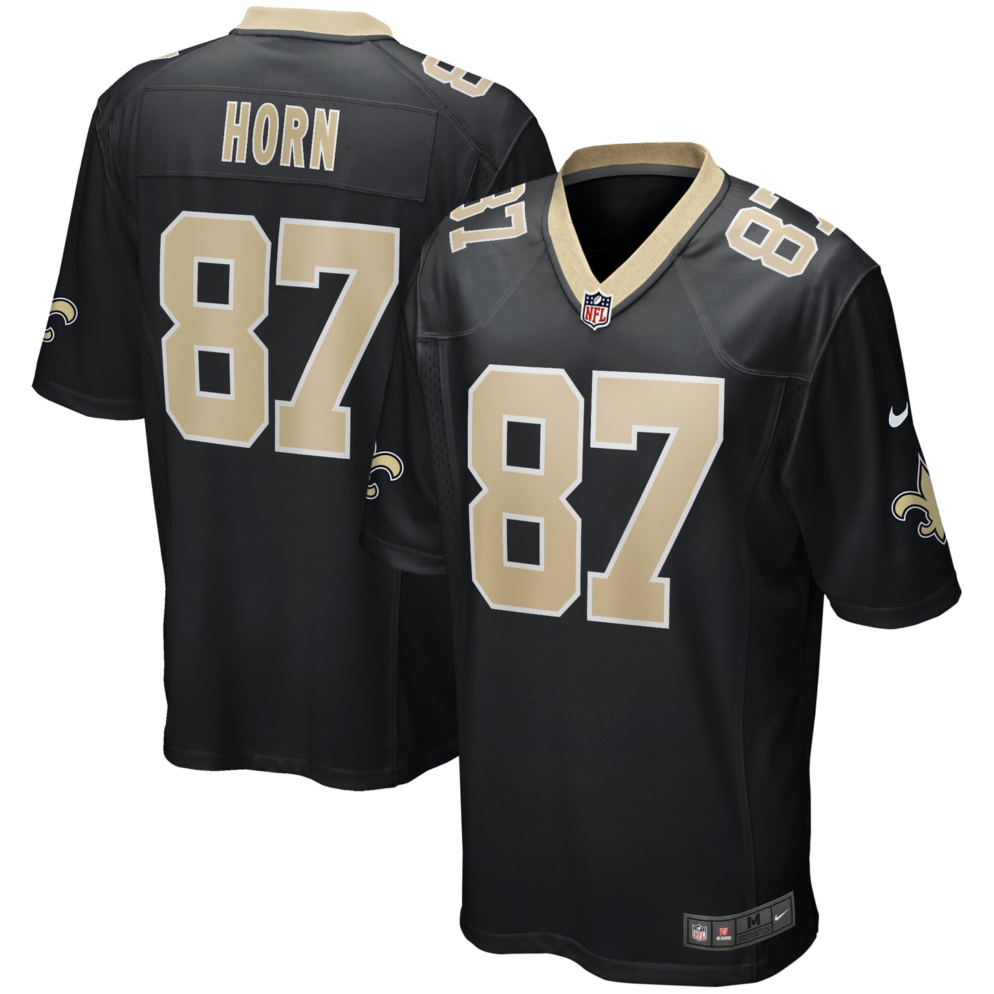 Joe Horn New Orleans Saints Nike Game Retired Player Jersey - Black