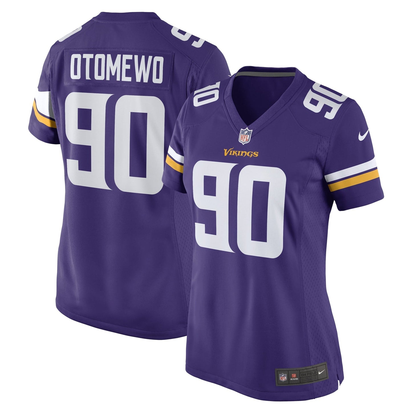 Women's Nike Esezi Otomewo Purple Minnesota Vikings Game Player Jersey