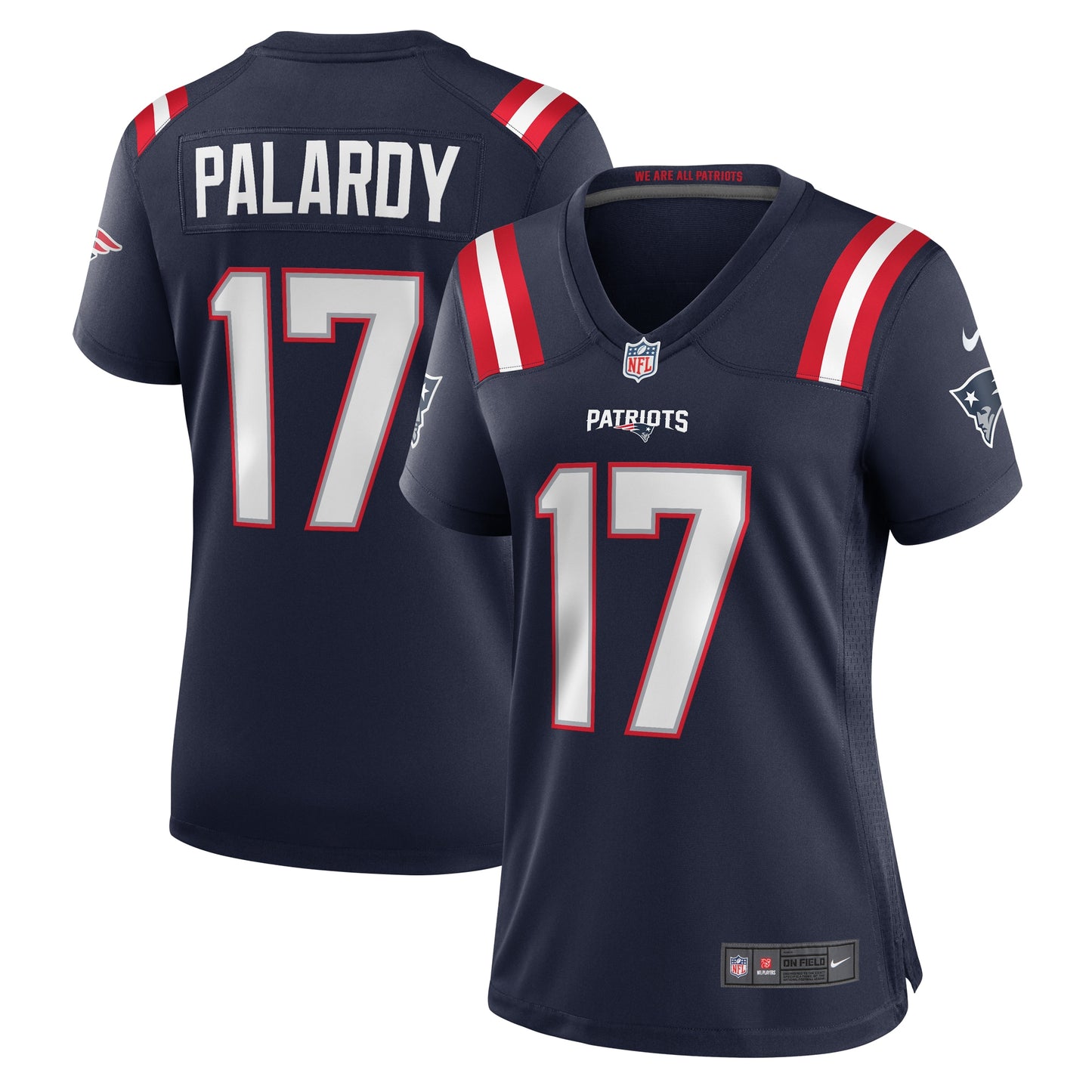 Michael Palardy New England Patriots Nike Women's Home Game Player Jersey - Navy