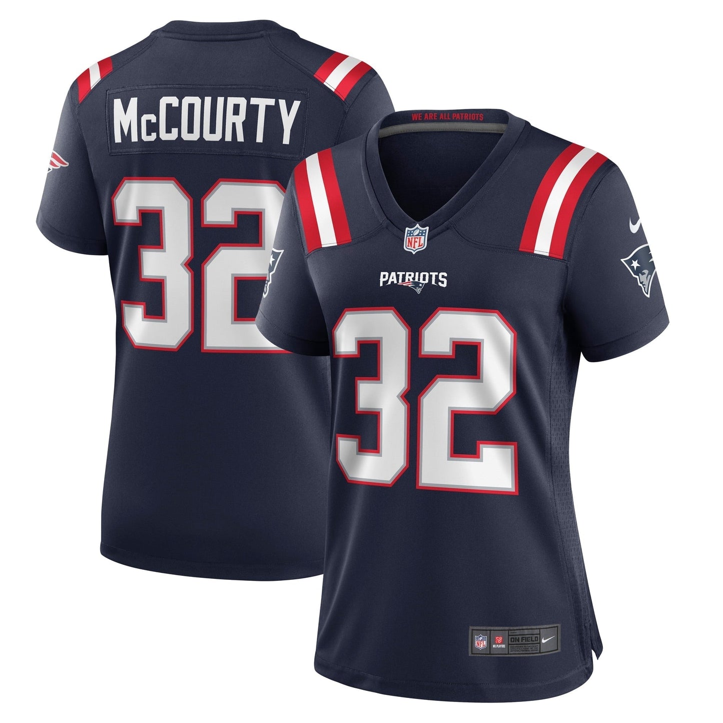 Women's Nike Devin McCourty Navy New England Patriots Game Jersey