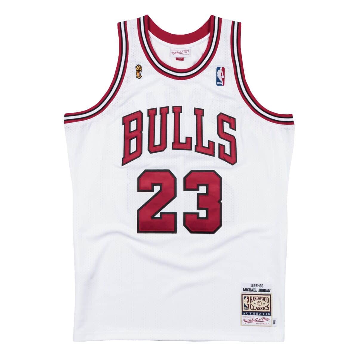 Authentic Jersey Chicago Bulls 1995-96 Michael Jordans