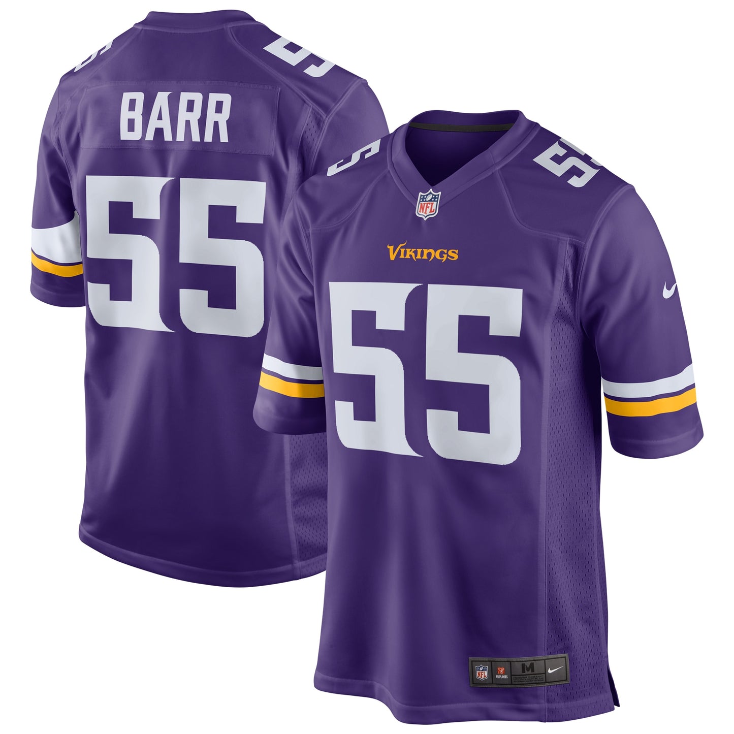 Anthony Barr Minnesota Vikings Nike Game Jersey - Purple