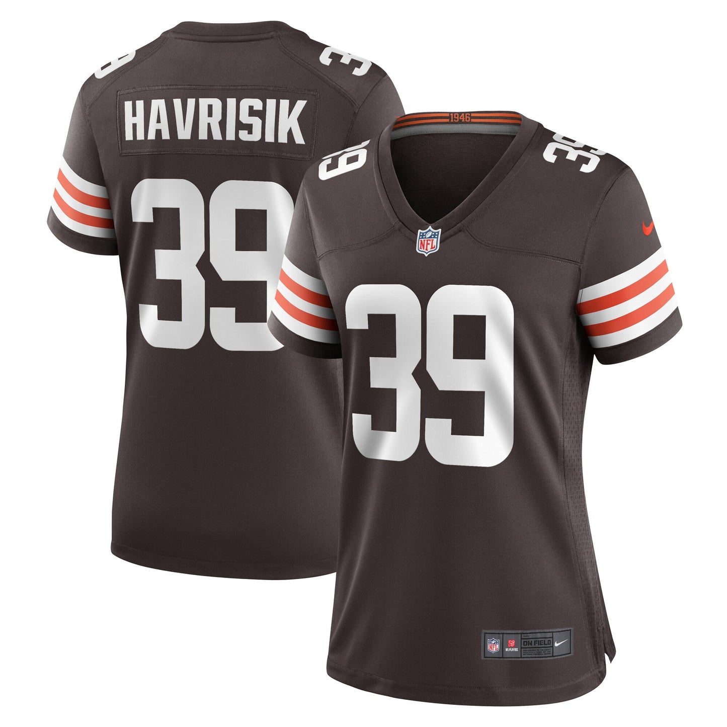 Lucas Havrisik Cleveland Browns Nike Women's Team Game Jersey - Brown