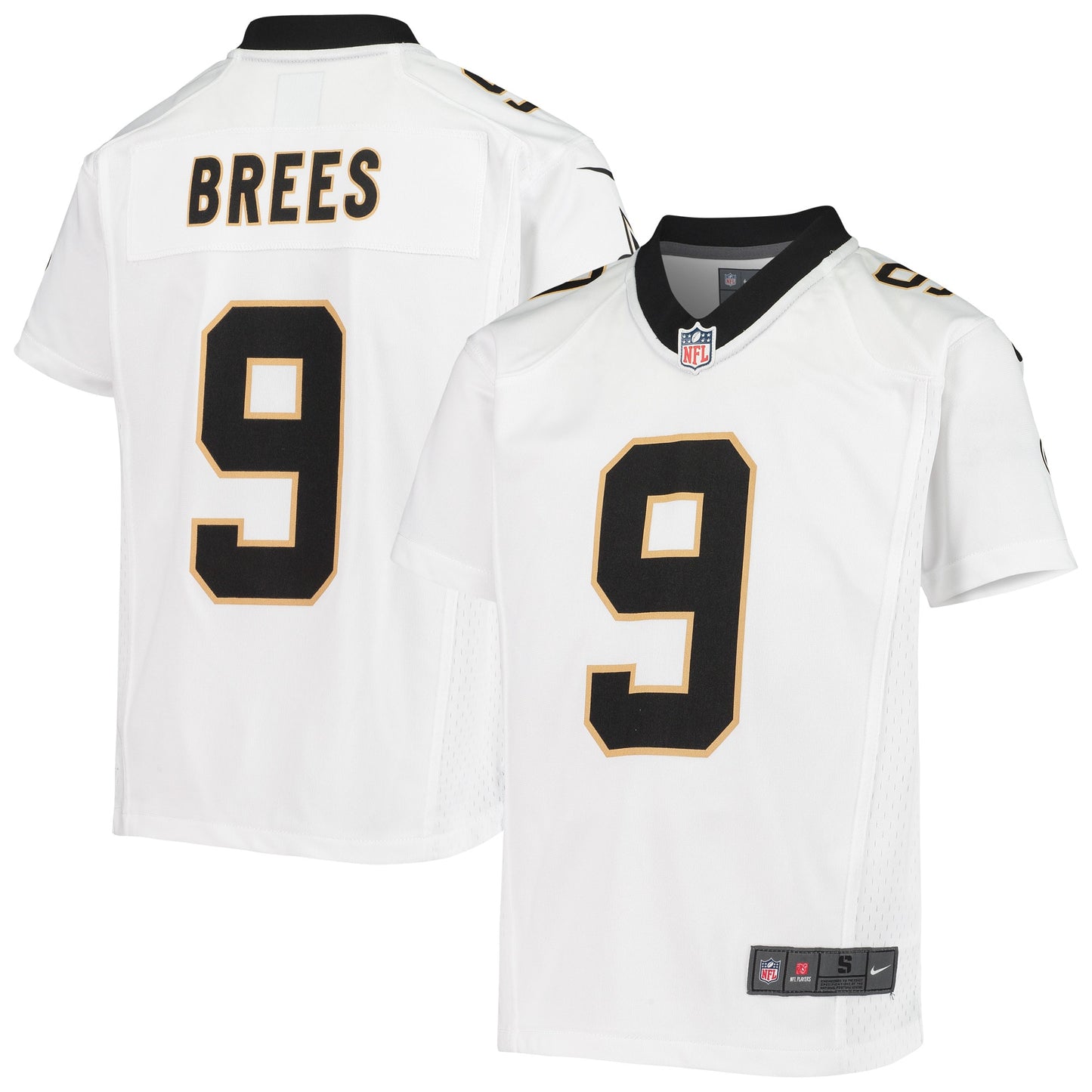 Drew Brees New Orleans Saints Nike Youth Game Jersey - White