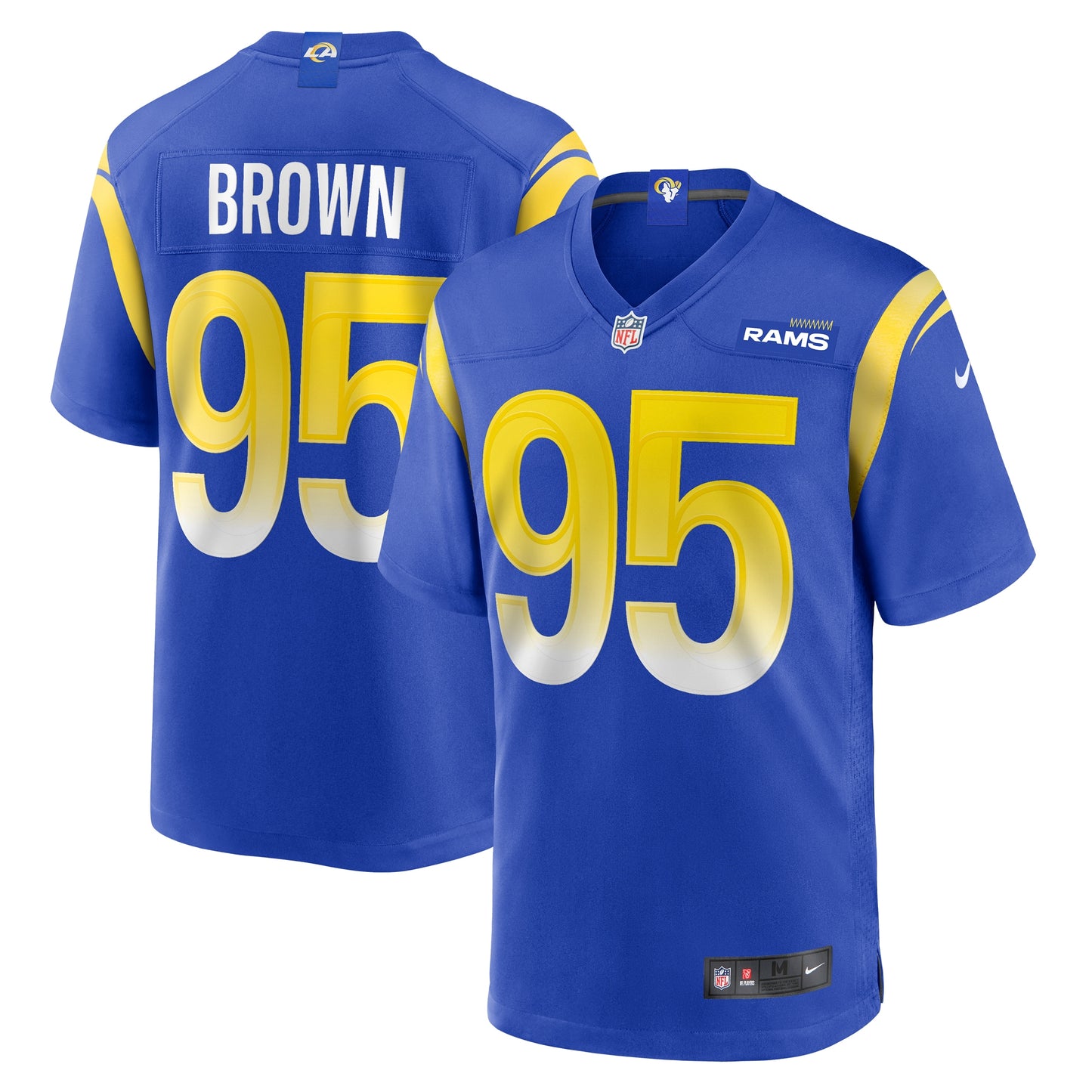 Bobby Brown III Los Angeles Rams Nike Team Game Jersey - Royal