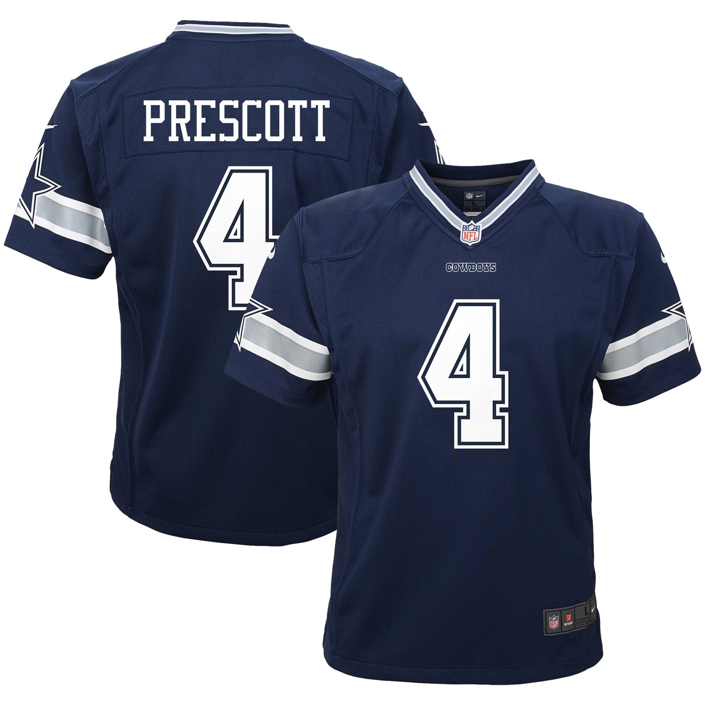 Dak Prescott Dallas Cowboys Nike Toddler Team Game Jersey - Navy