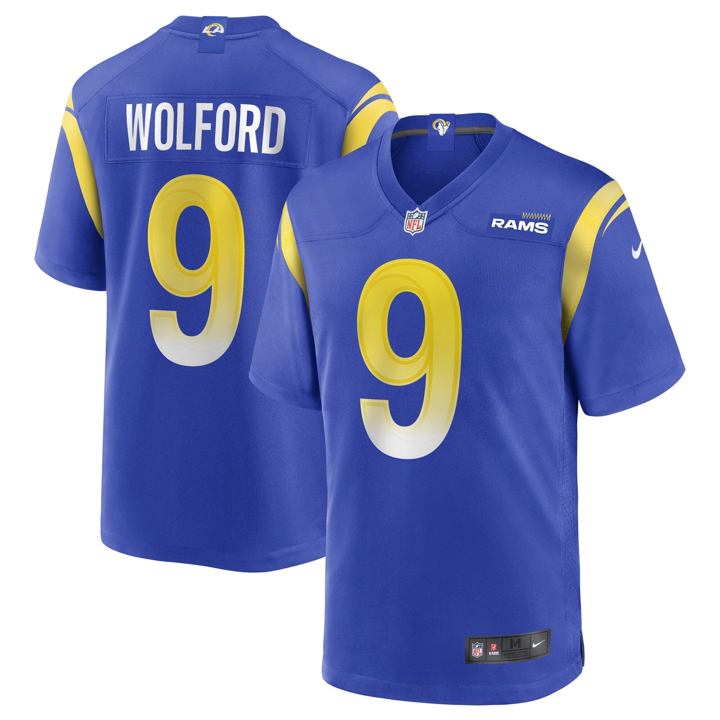 John Wolford Los Angeles Rams Nike Game Jersey - Royal