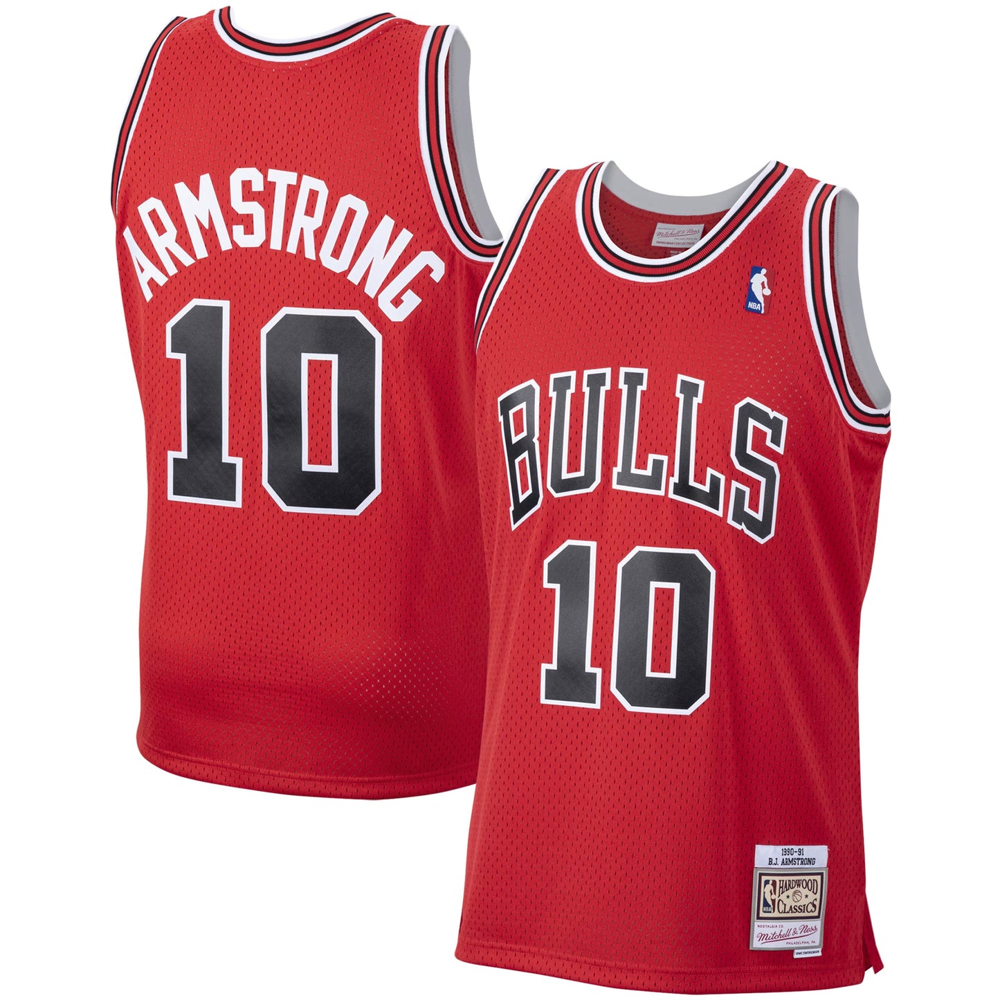 B.J. Armstrong Chicago Bulls Mitchell & Ness 2001/02 Hardwood Classics Swingman Jersey - Scarlet