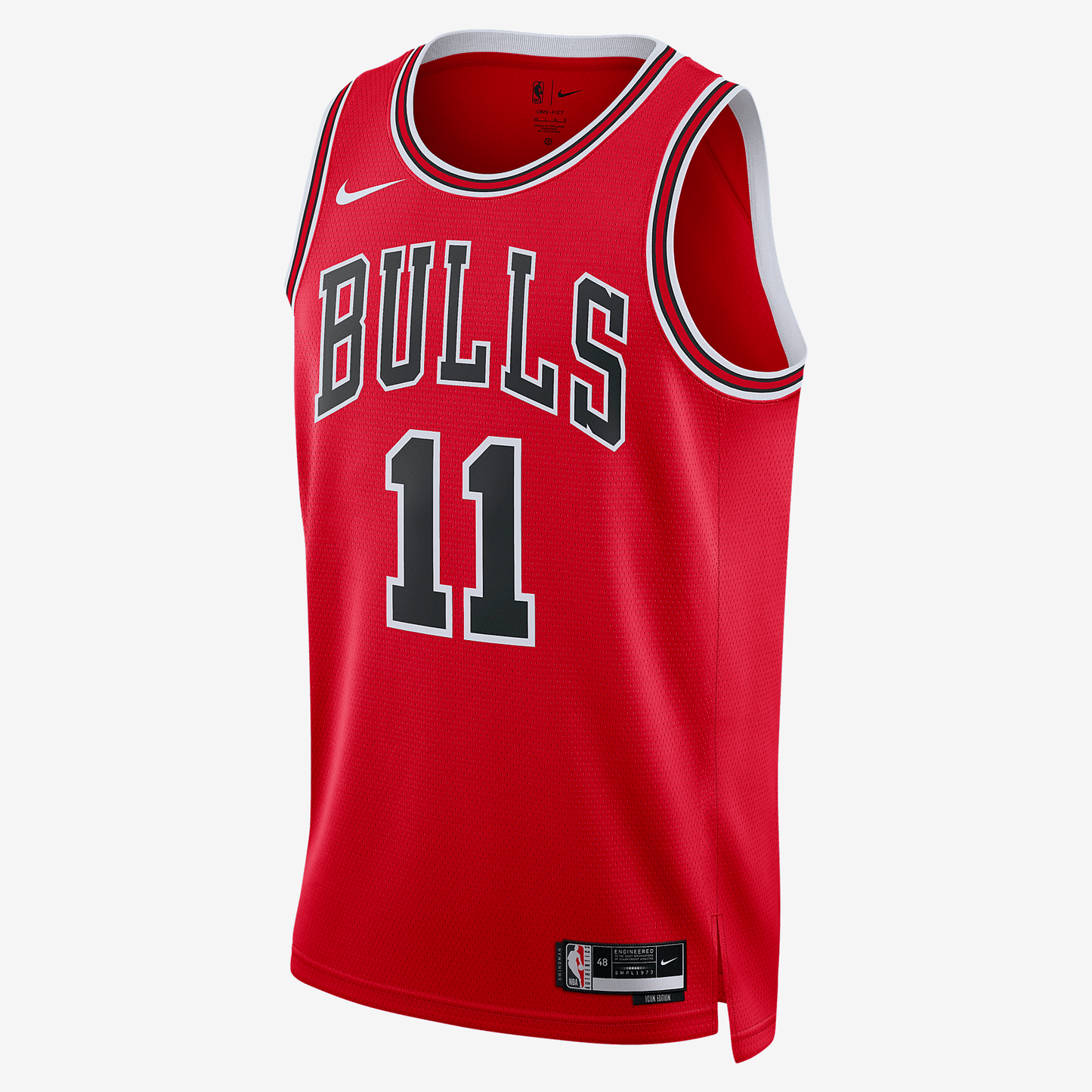 Chicago Bulls Icon Edition 2022/23 Nike Dri-FIT NBA Swingman Jersey - University Red