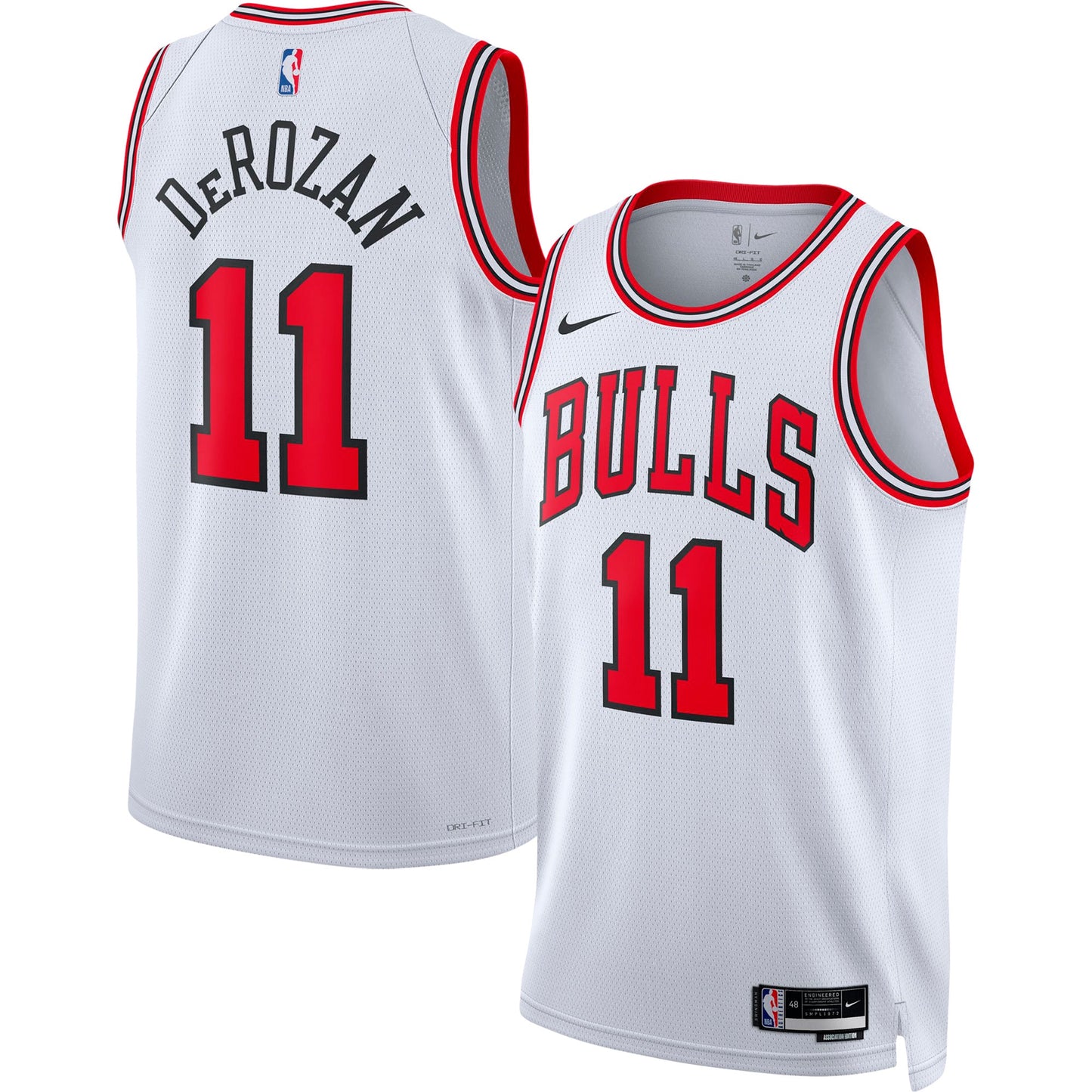 DeMar DeRozan Chicago Bulls Nike Unisex 2022/23 Swingman Player Jersey White - Association Edition