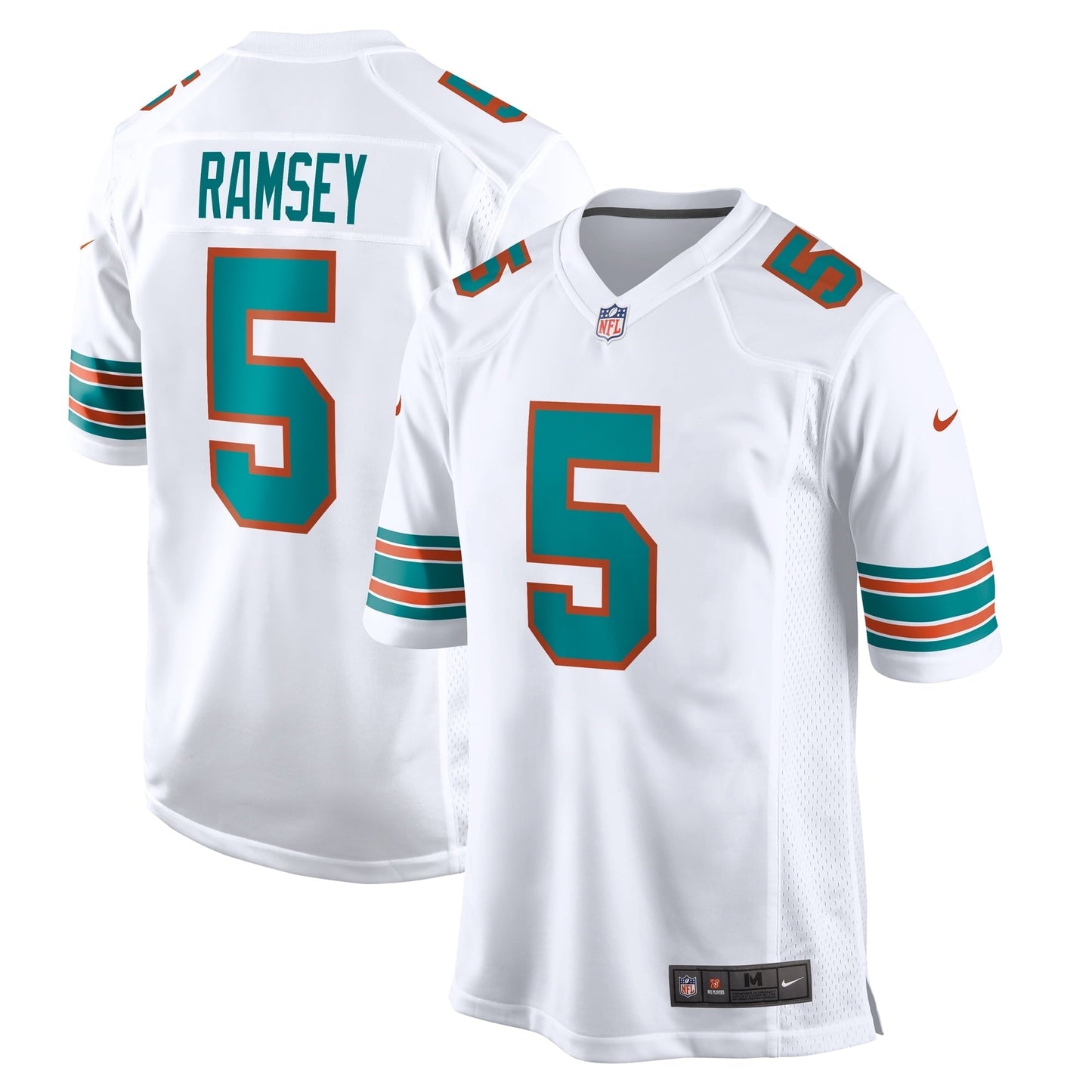 Men's Nike Jalen Ramsey White Miami Dolphins Alternate Game Jersey