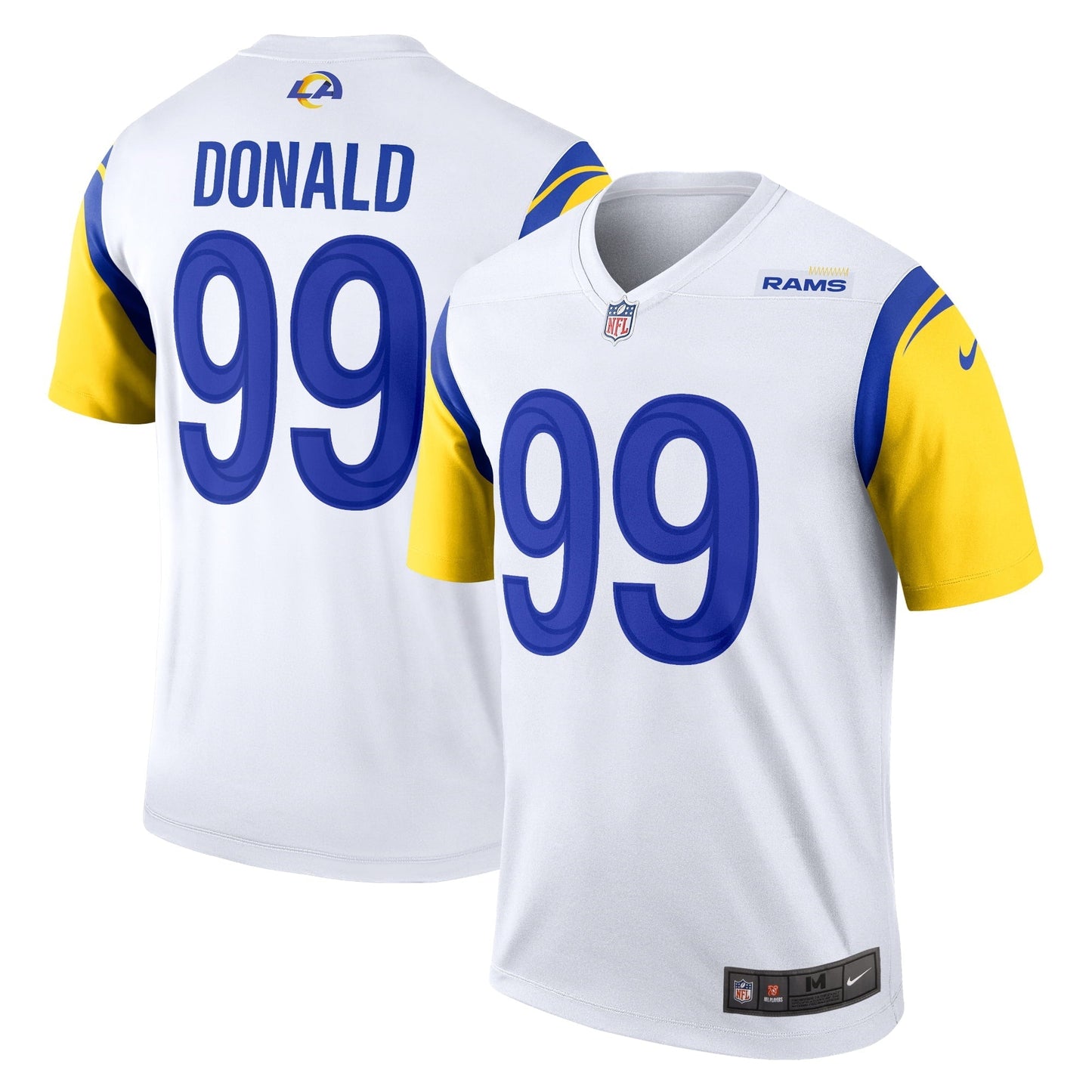 Men's Nike Aaron Donald White Los Angeles Rams Legend Jersey